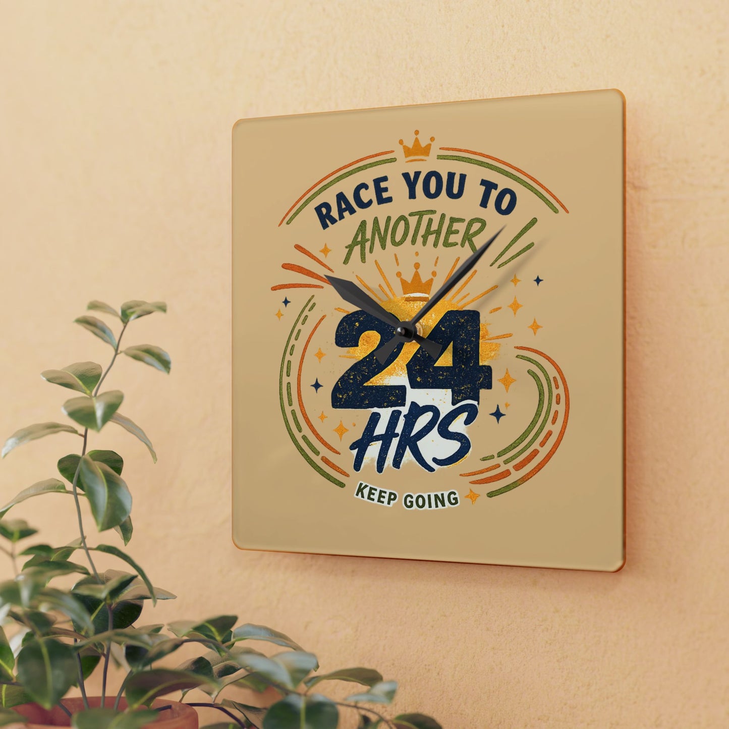 Acrylic Wall Clock