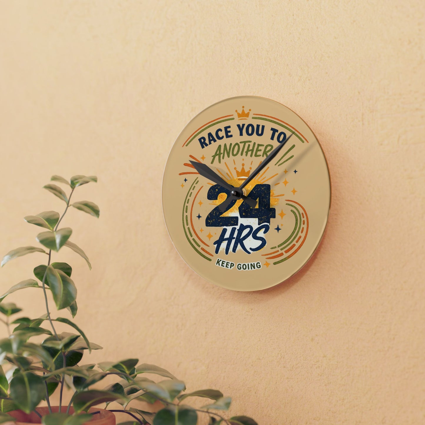 Acrylic Wall Clock