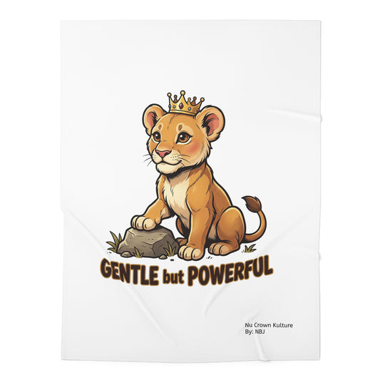 Baby Swaddle Blanket — Gentle but Powerful Lion Cub Swaddle (Gender Neutral, Newborn Gift)