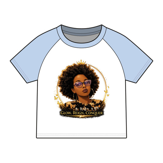 Women's Micro Rib Raglan Baby Tee