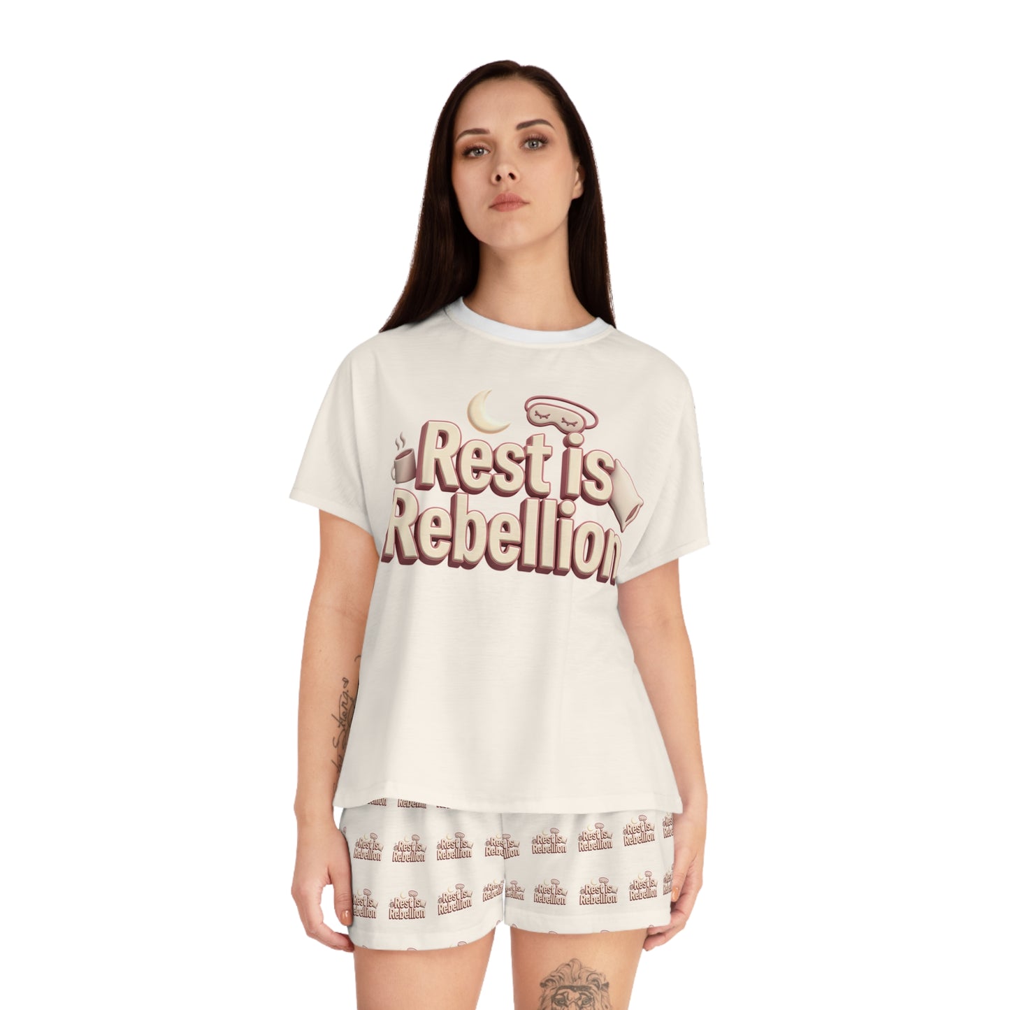 Women's Short Pajama Set (AOP)