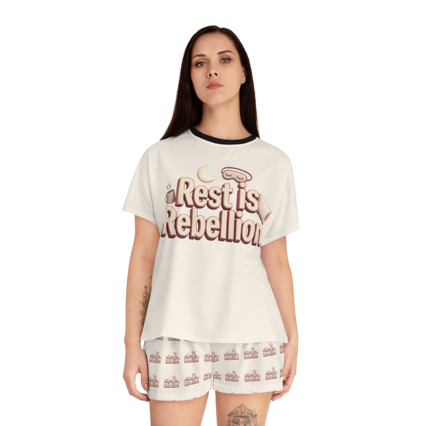 Women's Short Pajama Set (AOP)