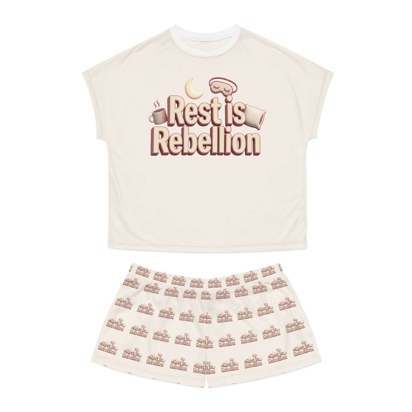Women's Short Pajama Set (AOP)