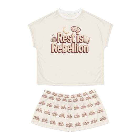Women's Short Pajama Set (AOP)