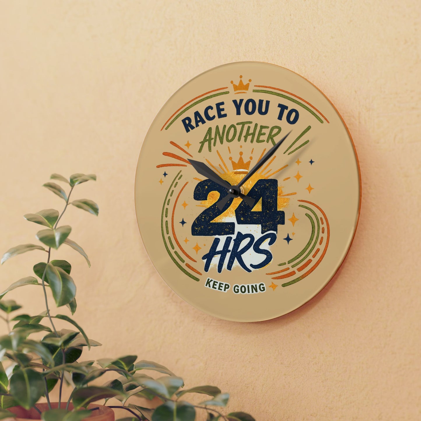 Acrylic Wall Clock