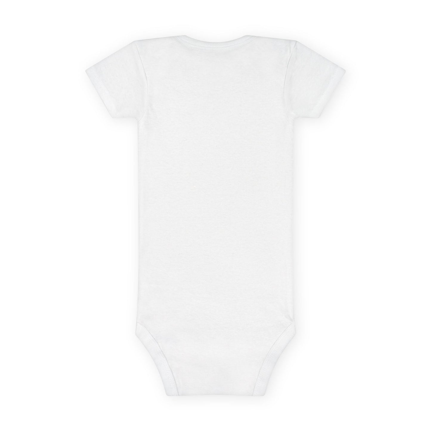 Organic Baby Onesie – "Earth Side Debut" Retro Earth Graphic