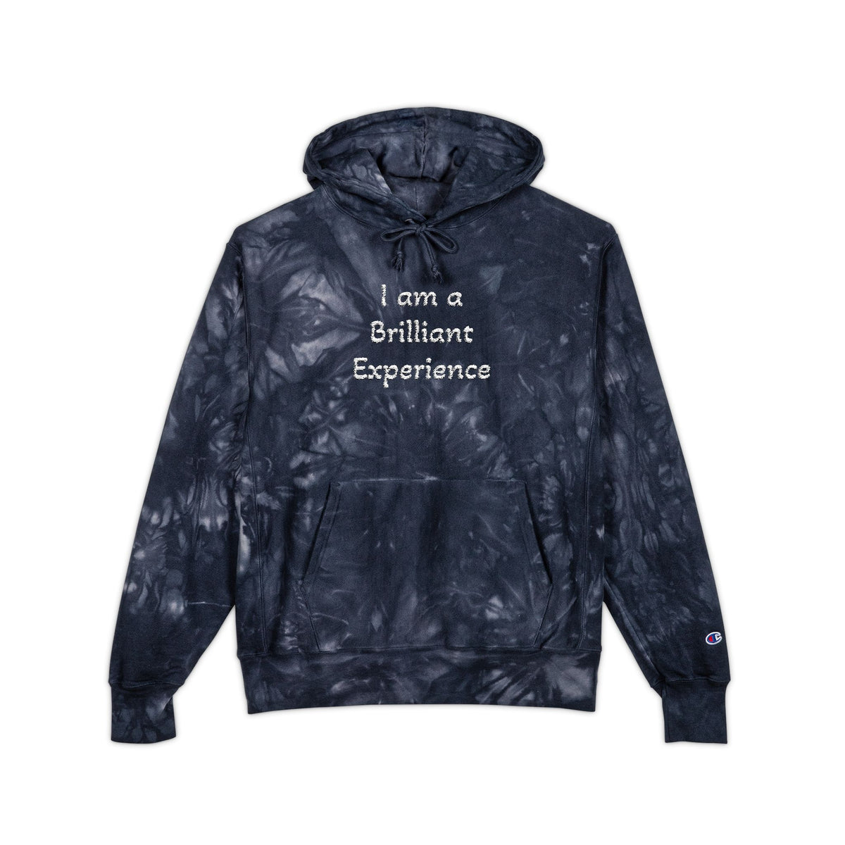 Unisex Champion Tie-Dye Hoodie (Embroidery)
