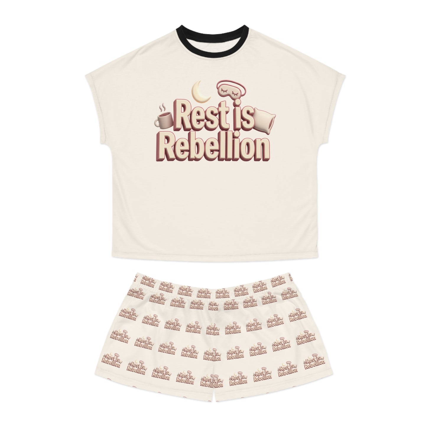 Women's Short Pajama Set (AOP)