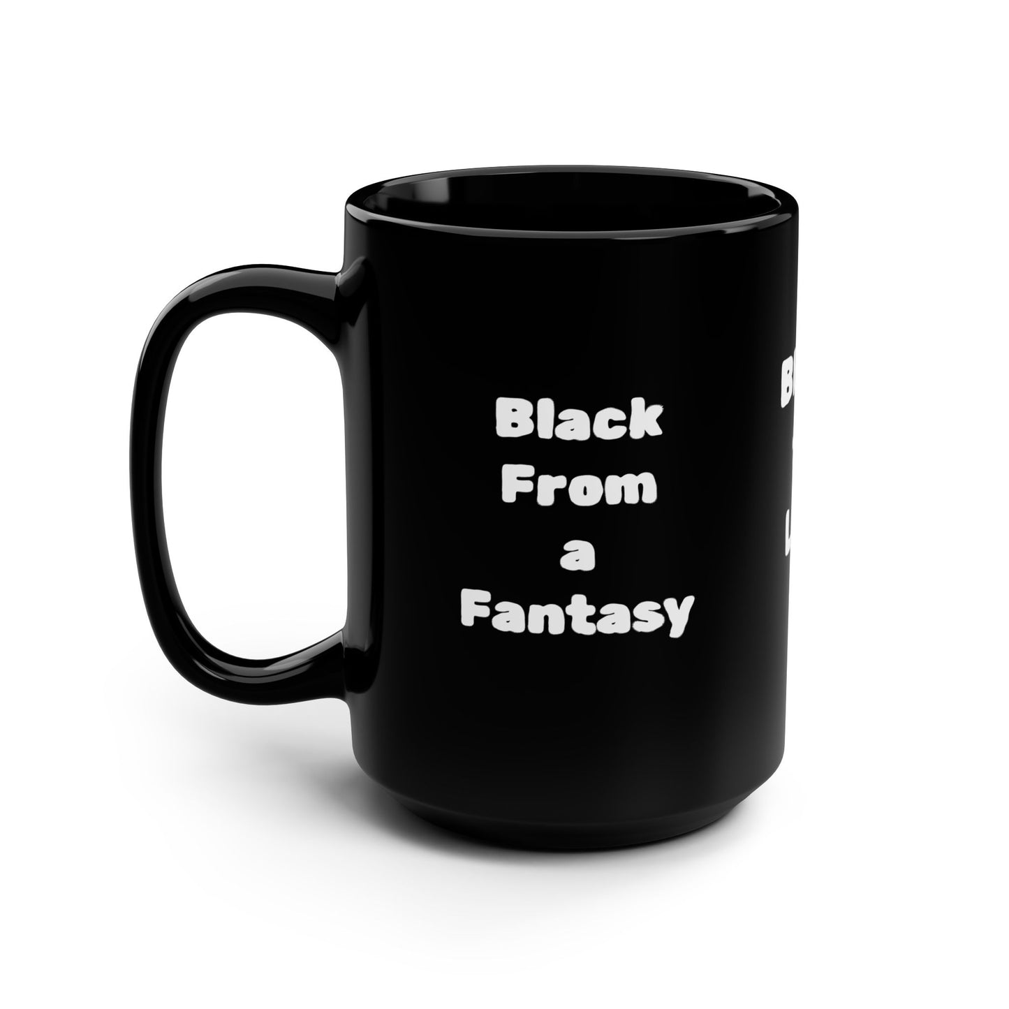 Black Mug, 15oz