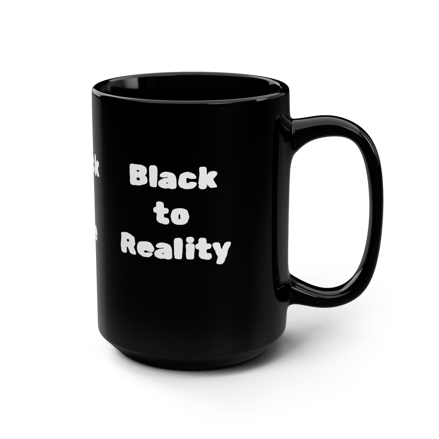Black Mug, 15oz