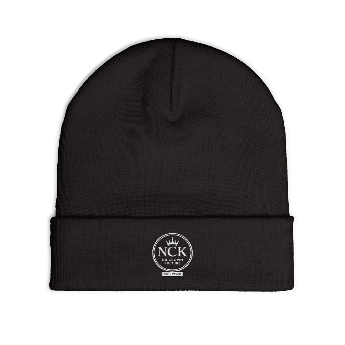 Knit Beanie (Embroidery)
