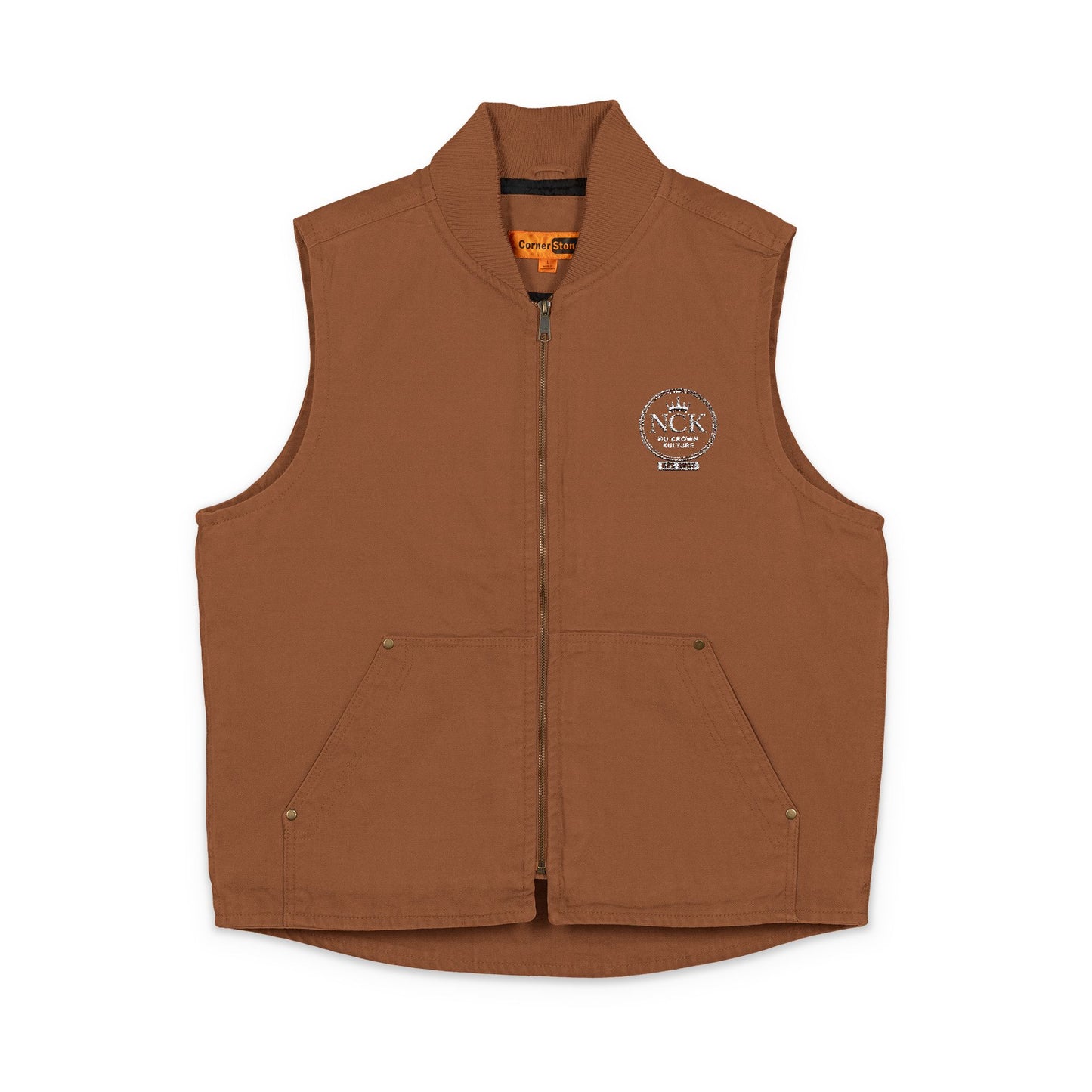 CornerStone® Washed Duck Cloth Vest (Embroidery)